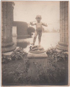 Crab Baby / Young Pan statue